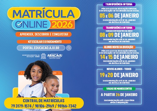 Banner Matrícula Online